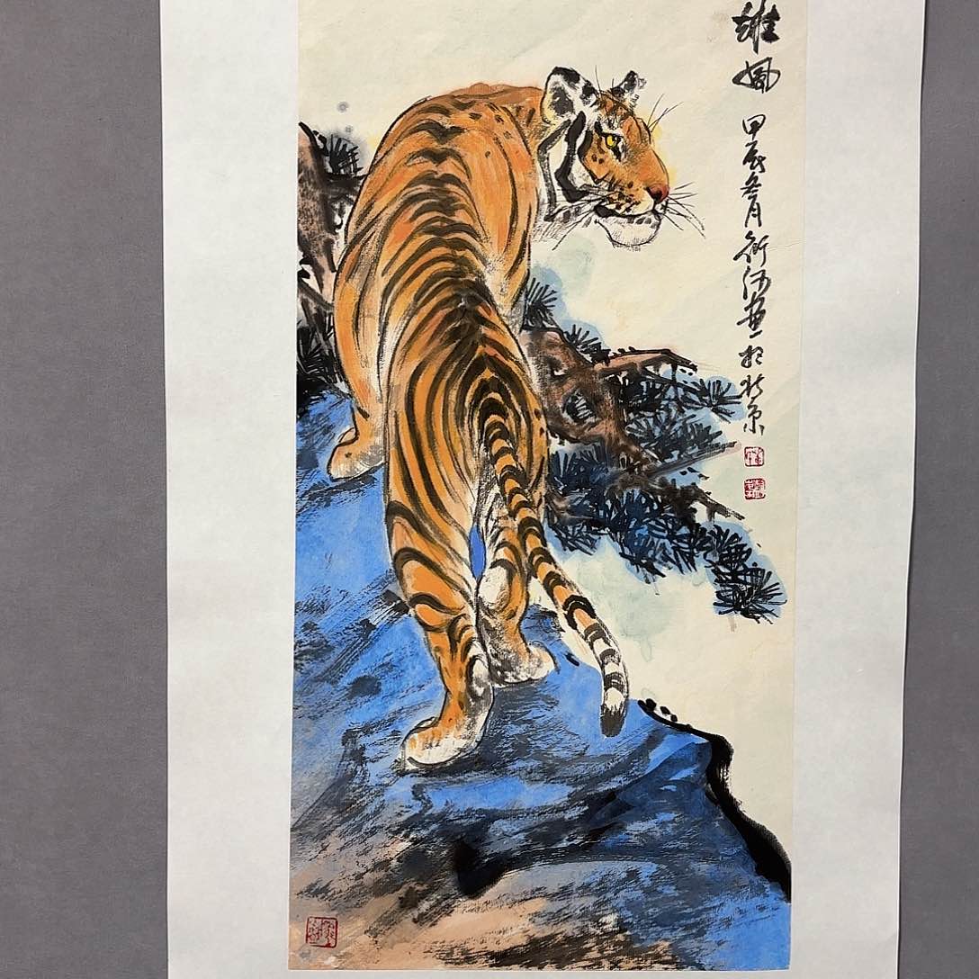 国画国画纯手绘作品请放心去藏