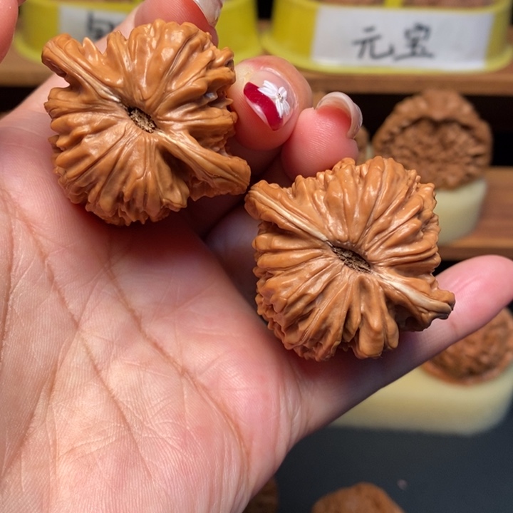 吊坠文玩核桃41全品四座楼