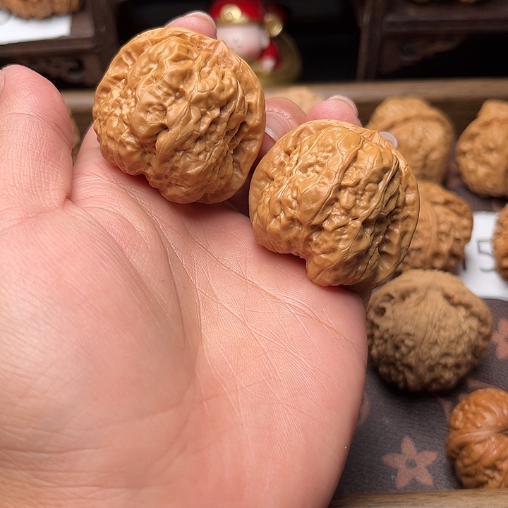 文玩核桃把件39蛤蟆头4115