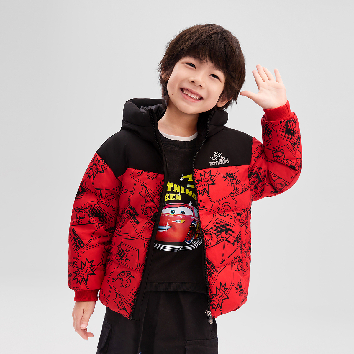 【25新款】波司登奥特曼联名男女童时尚潮流时尚童趣T250246301KI