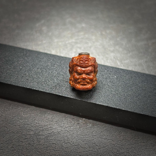 甲出品【实心鼠·系列】雕刻将军单颗10mm