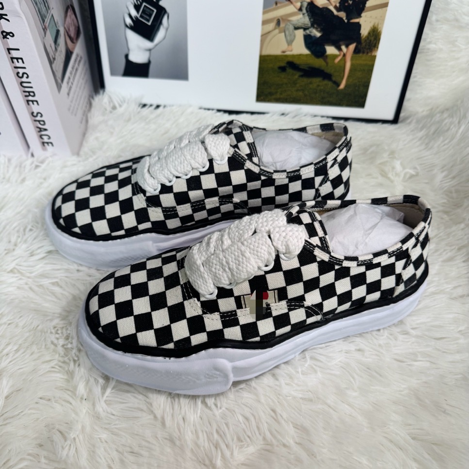 【东莞原单】三元低帮款-溶解帆布鞋厚底低帮百搭时尚鞋（对标对版）