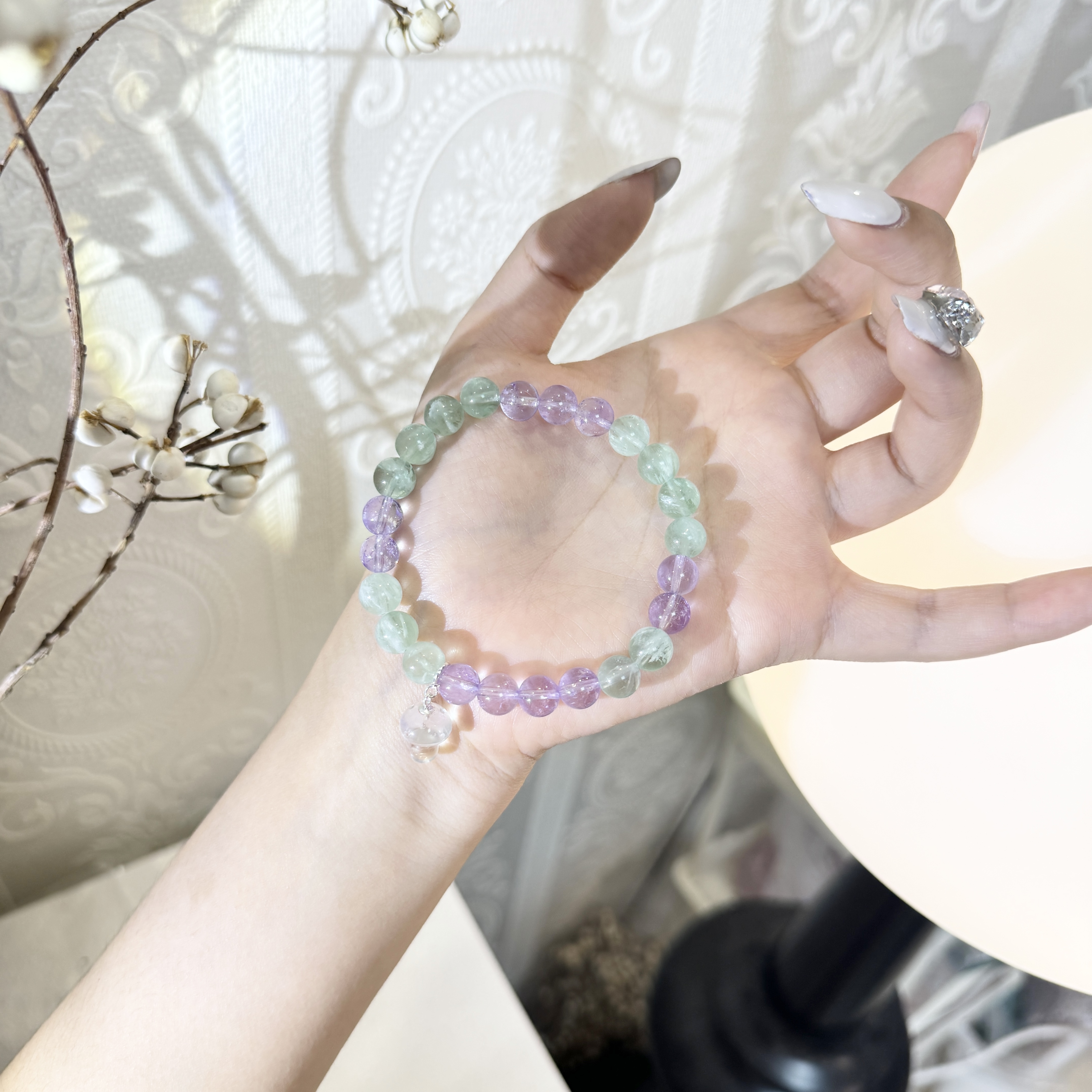 源源手作*雾藤手串E FL72