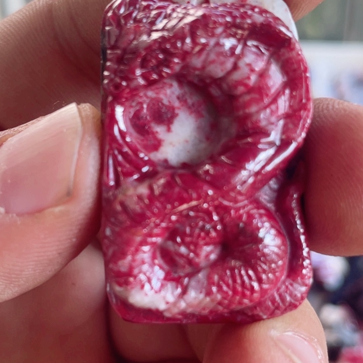 天然辰砂喜*洋原石首饰