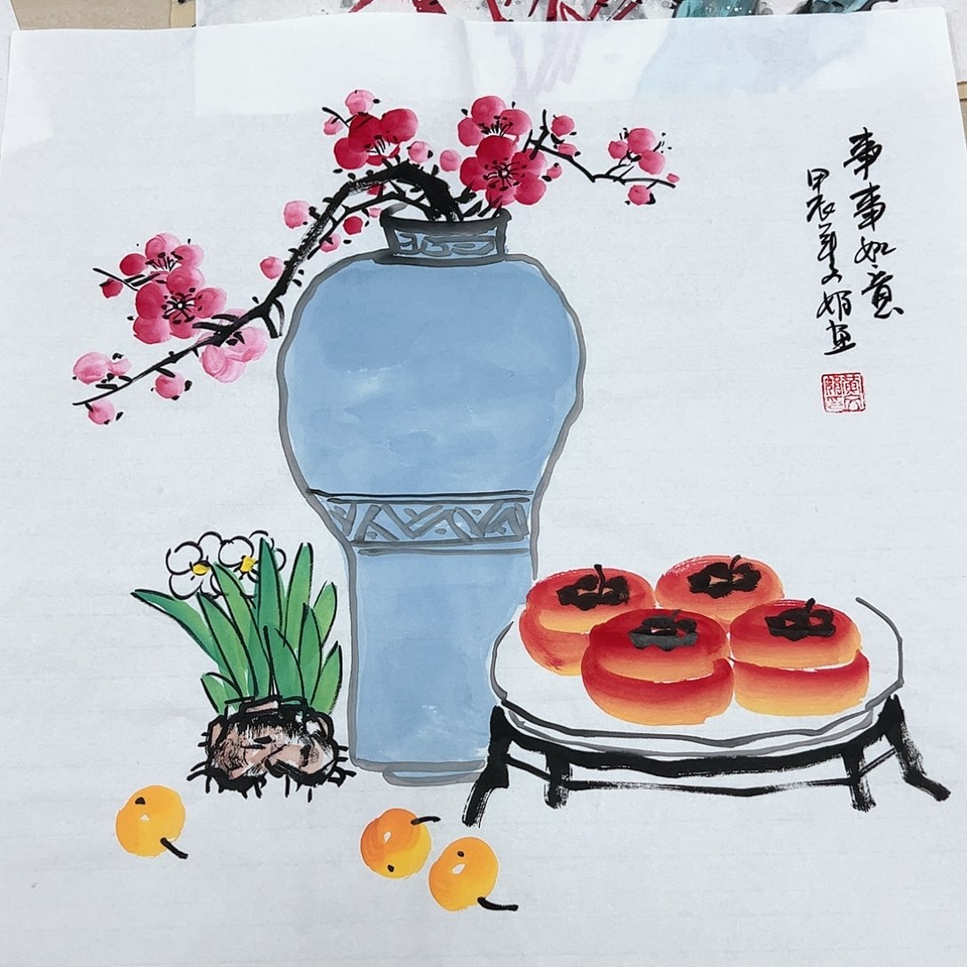 国画国画作品集的