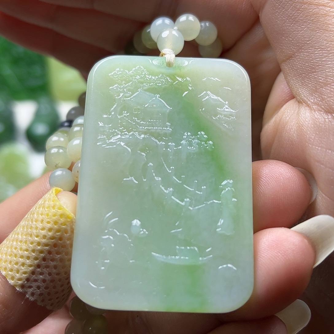 和田玉吊坠福利未镶嵌