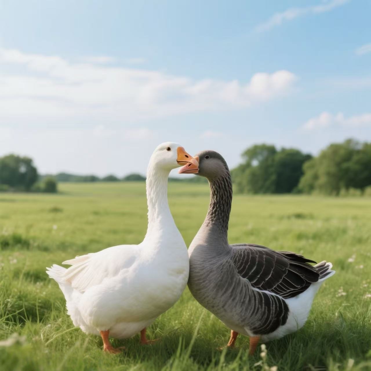 L【顺丰包邮】白/鹅/灰/鹅  出/壳/苗/ 宠物鸭   售后七天