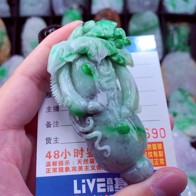 【闪购商品】翡翠颈饰未镶嵌挂件