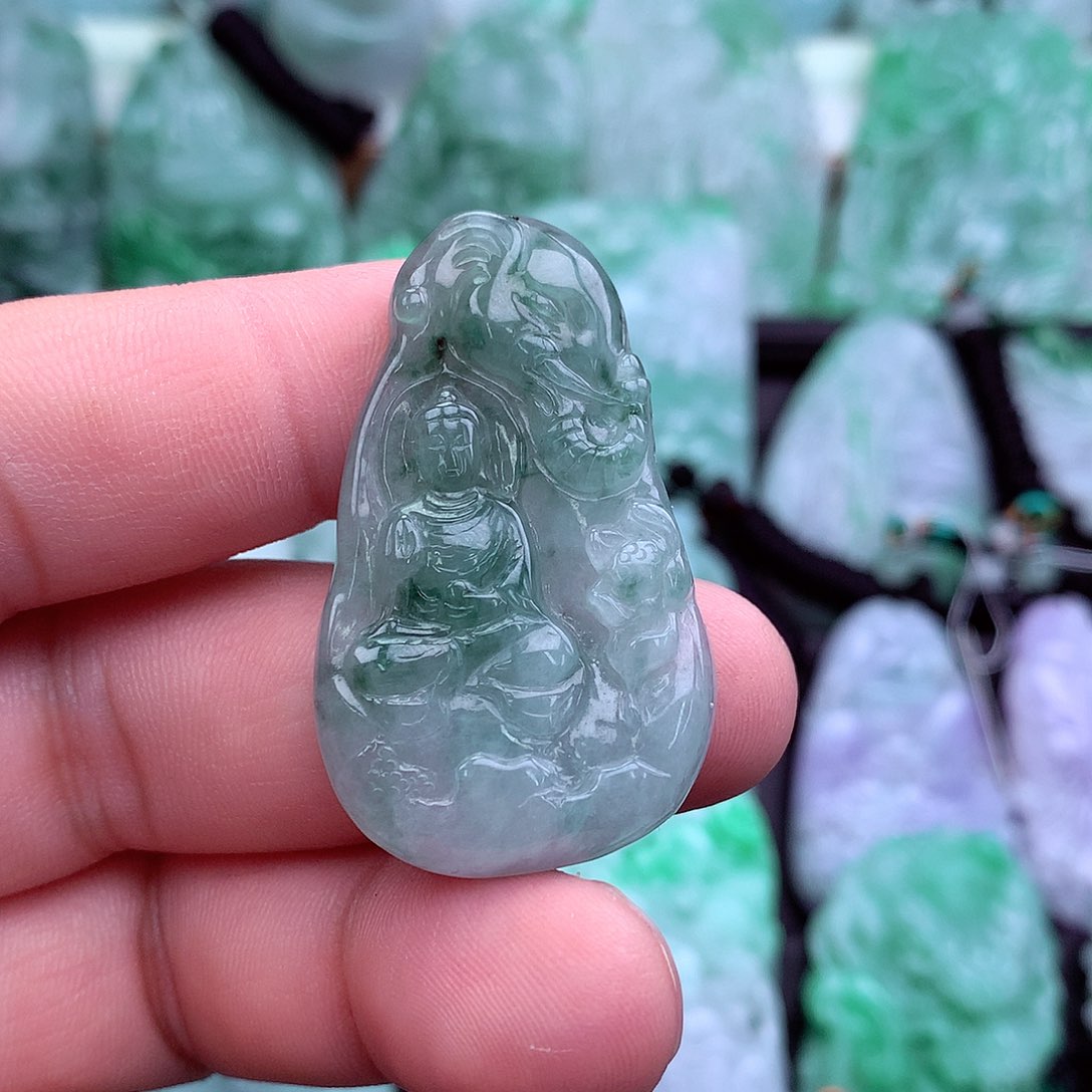 翡翠吊坠(不含链)未镶嵌