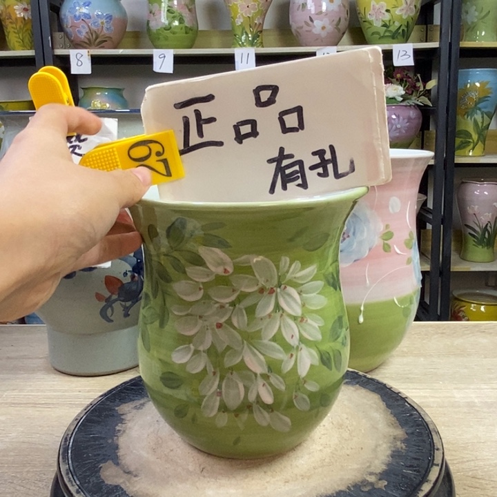 景德镇高温陶瓷花盆