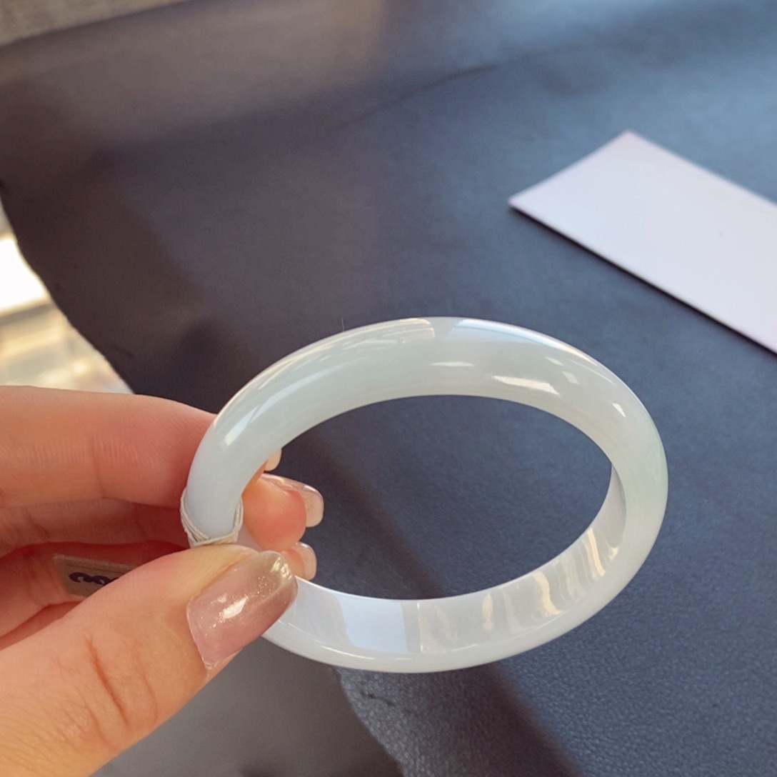 未镶嵌手镯（贵妃镯）翡翠XK54贵妃翡翠a货手镯