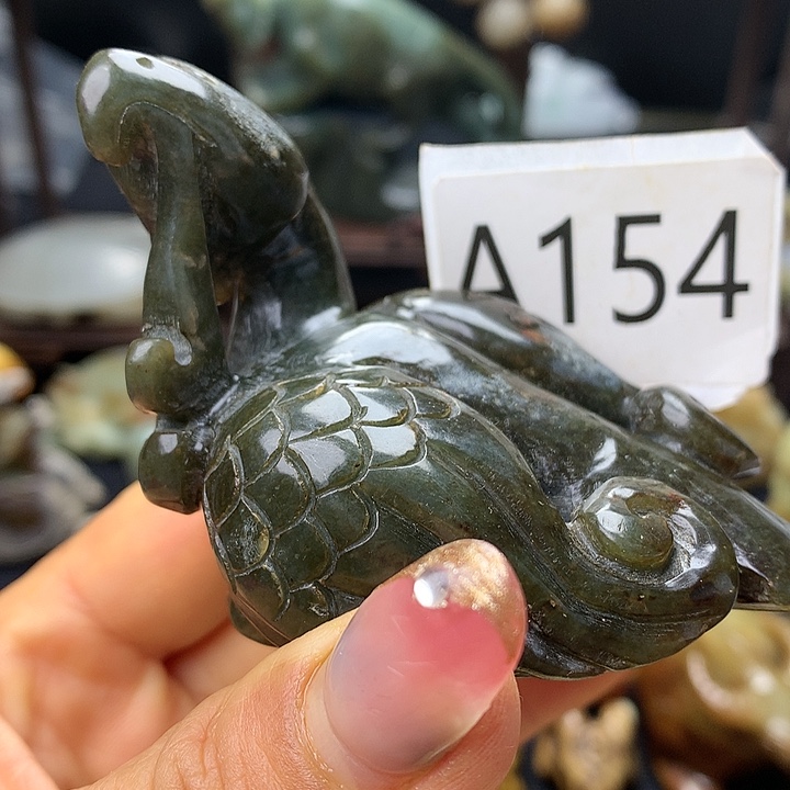 和田玉未镶嵌车挂