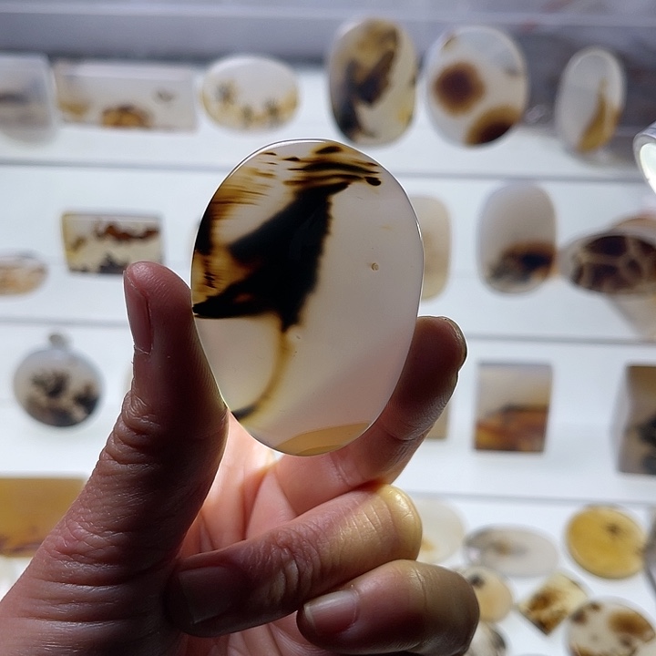 【闪购商品】玛瑙/玉髓珠宝半成品未镶嵌
