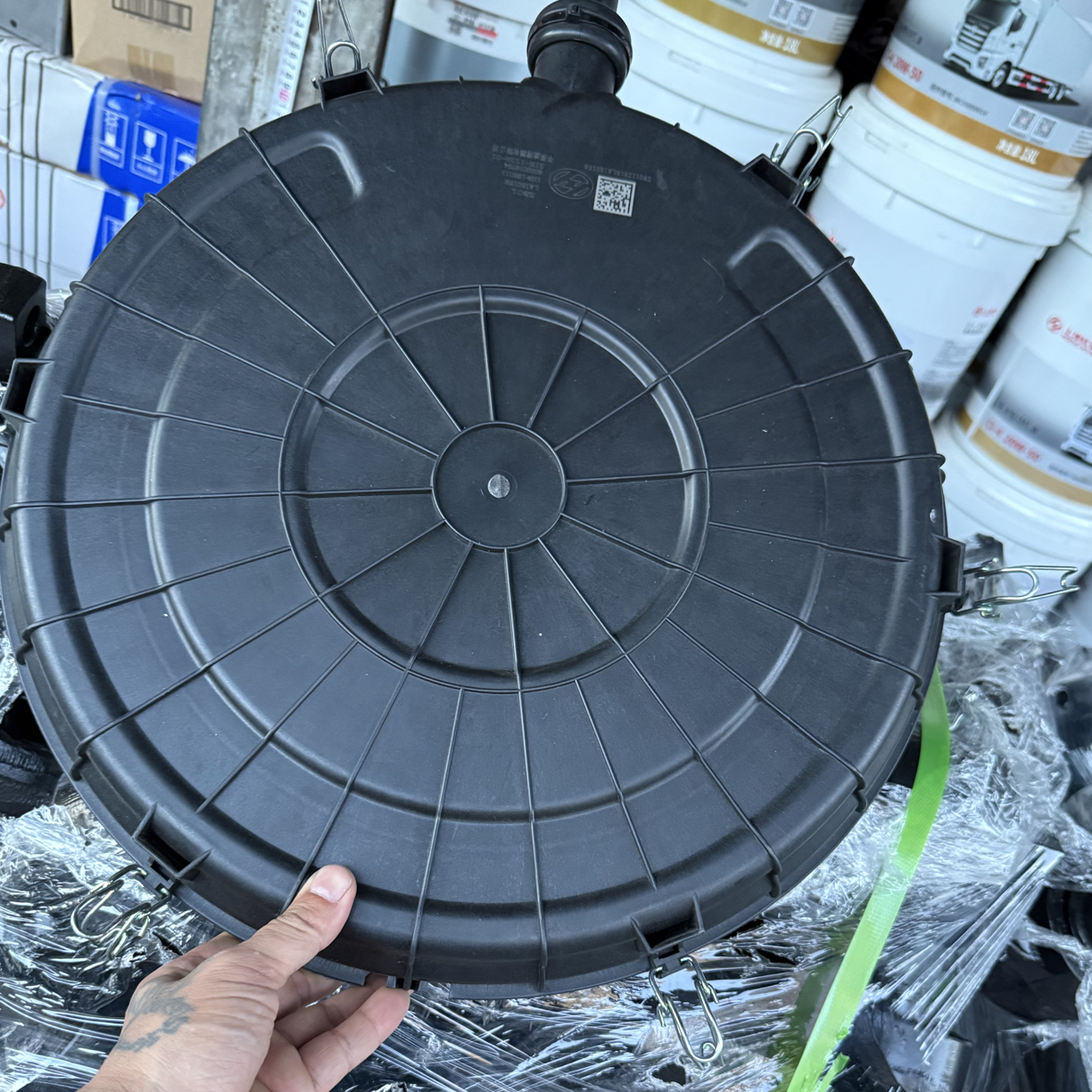 红岩杰狮3141空濾盖