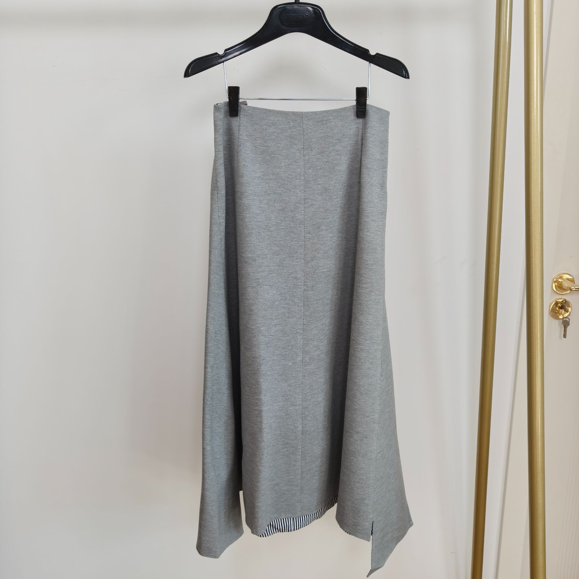 不退不换/哥家 不规则半身裙法式加绒加厚款半裙1001-200278