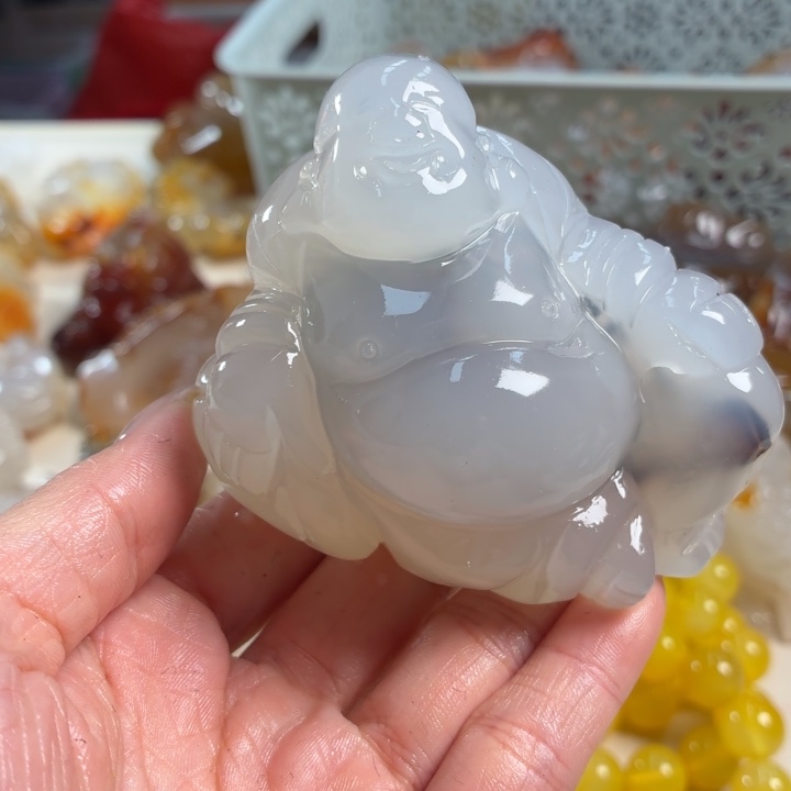 玛瑙/玉髓未镶嵌吊坠(不含链)