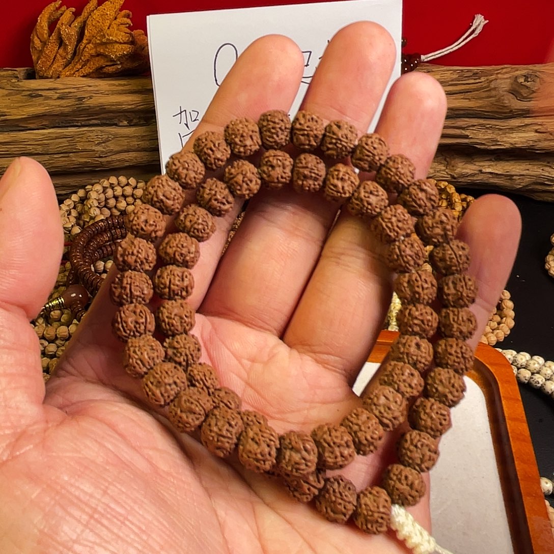 吊坠星月菩提平细长手持