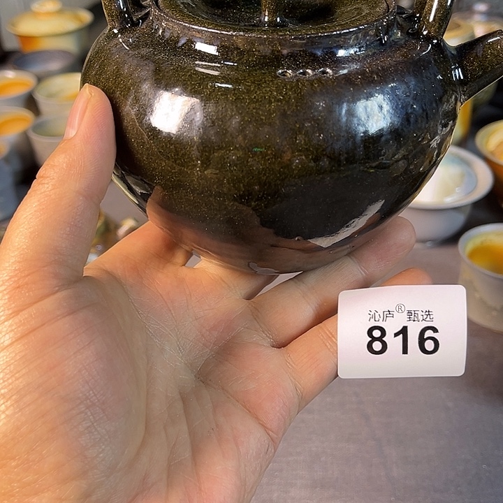 沁庐柴窑古法柴烧全手工茶具