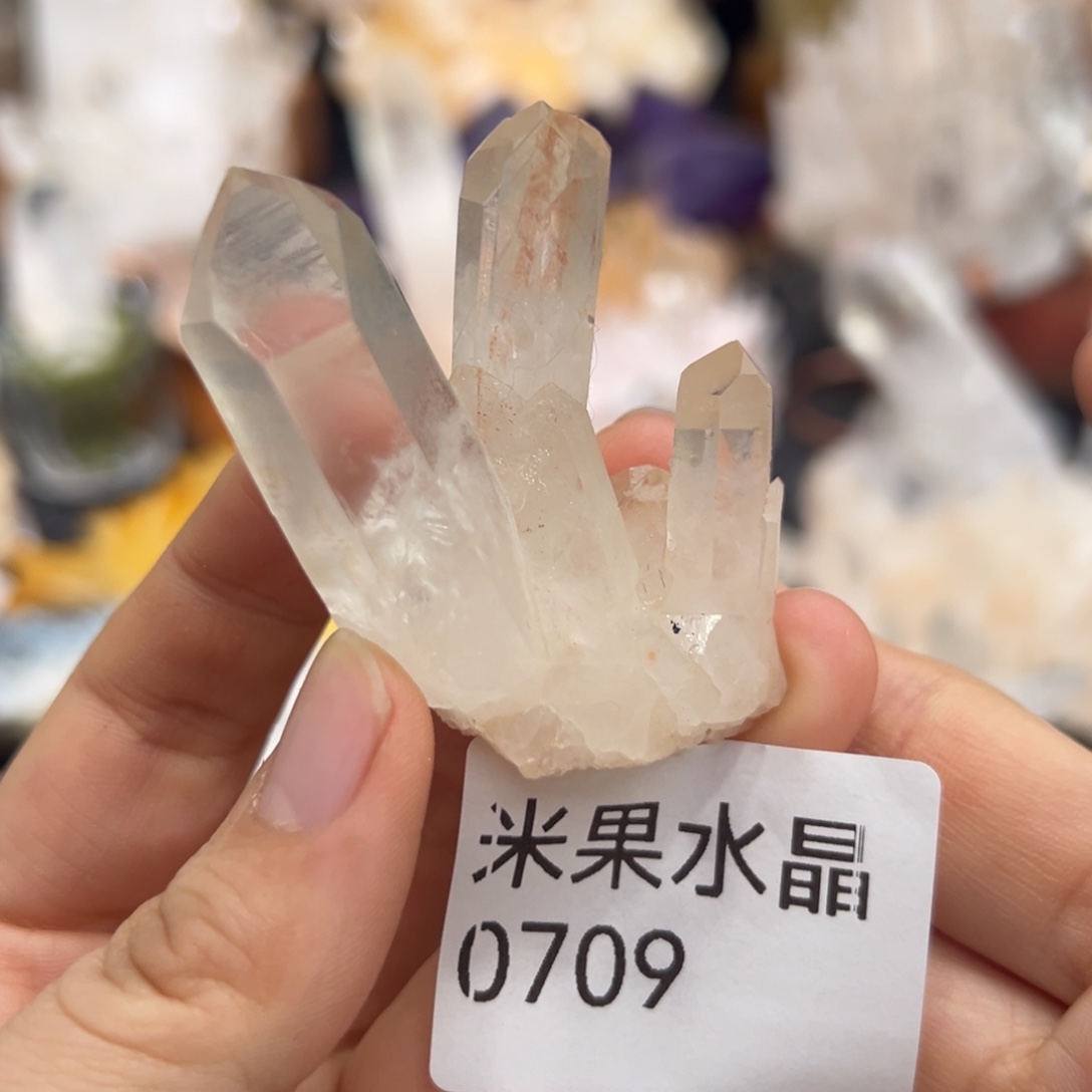 珠宝半成品水晶未镶嵌