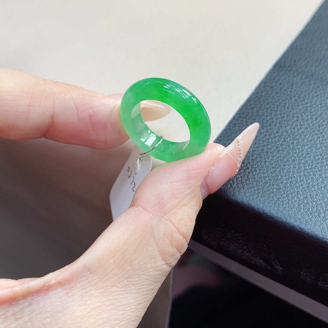 未镶嵌戒指翡翠10.11号