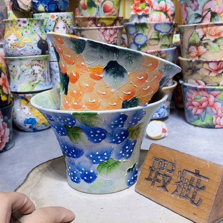 景德镇艺术手绘作品