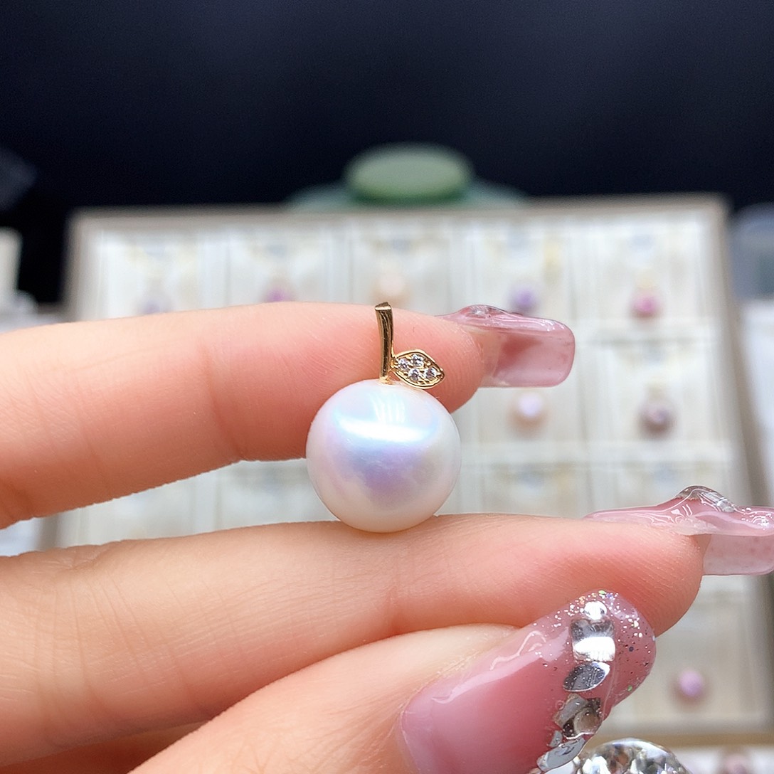 淡水珍珠颈饰合金