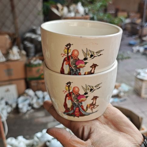 库存微瑕老寿星两个