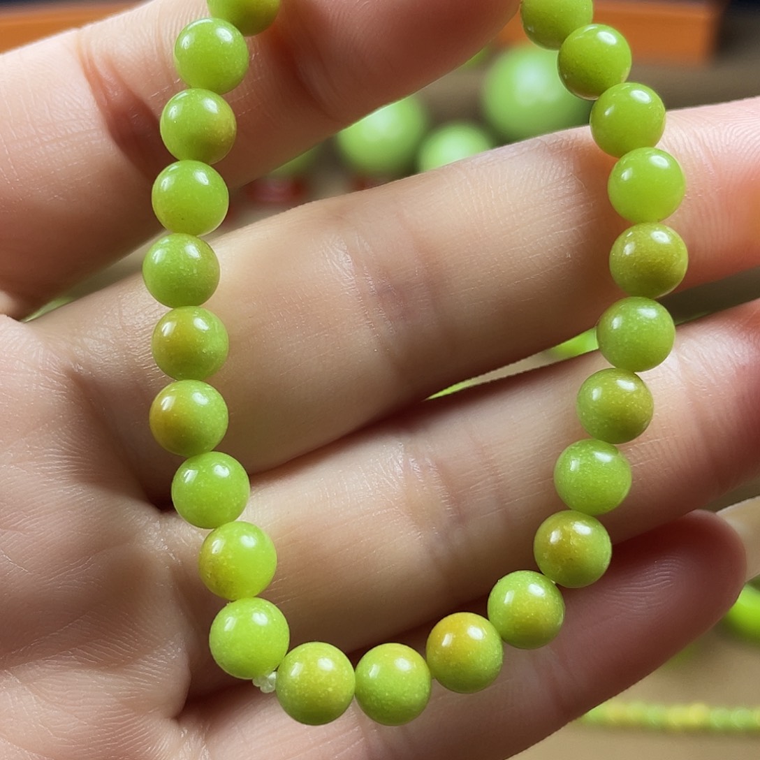 石材夜明珠卡6m手串