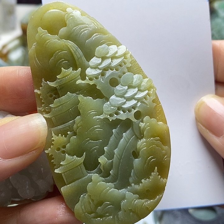 定制翡翠未镶嵌毛货