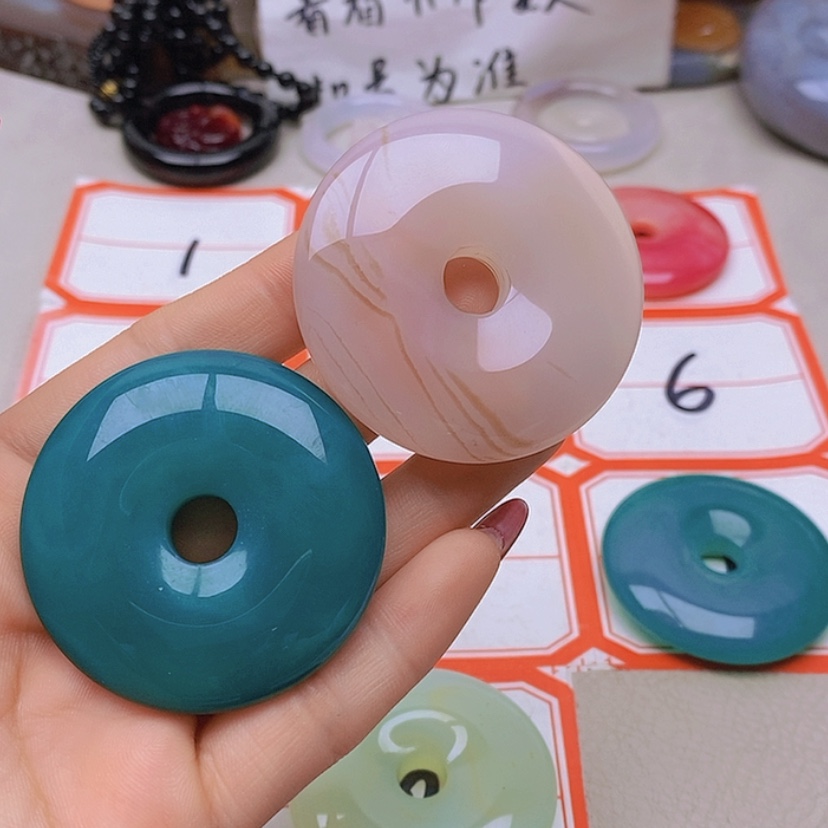 【闪购商品】未镶嵌玛瑙/玉髓珠宝半成品子*晓