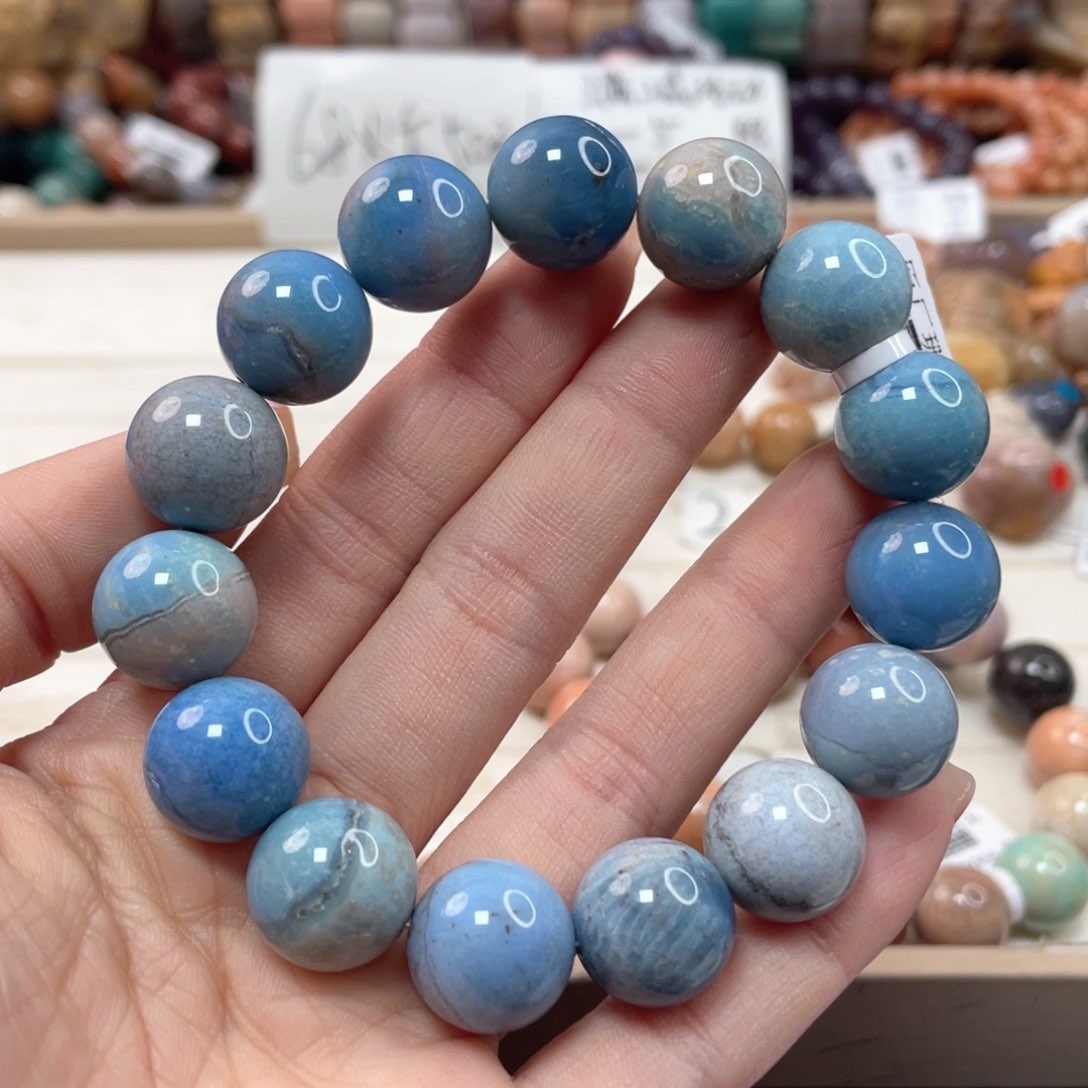 未镶嵌手链硅化玉快**边115