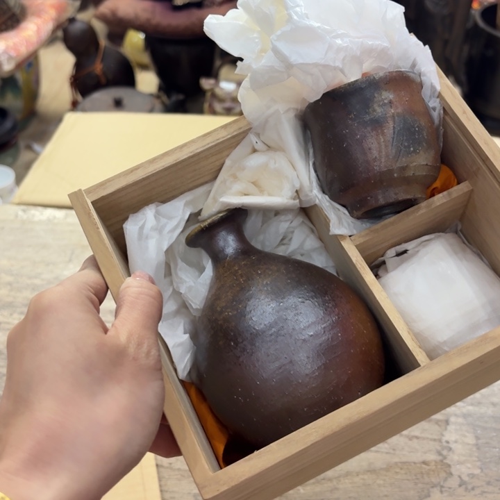 陶瓷古美术置物摆件