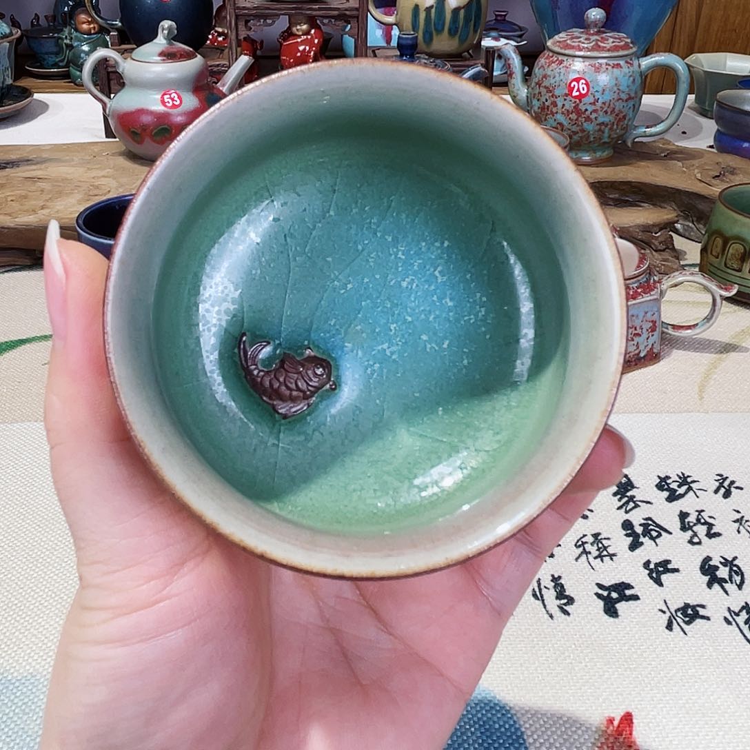 壶禹州钧瓷艺术作品