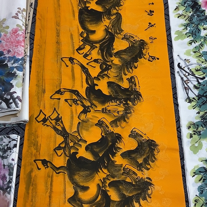 小周画廊的直播间