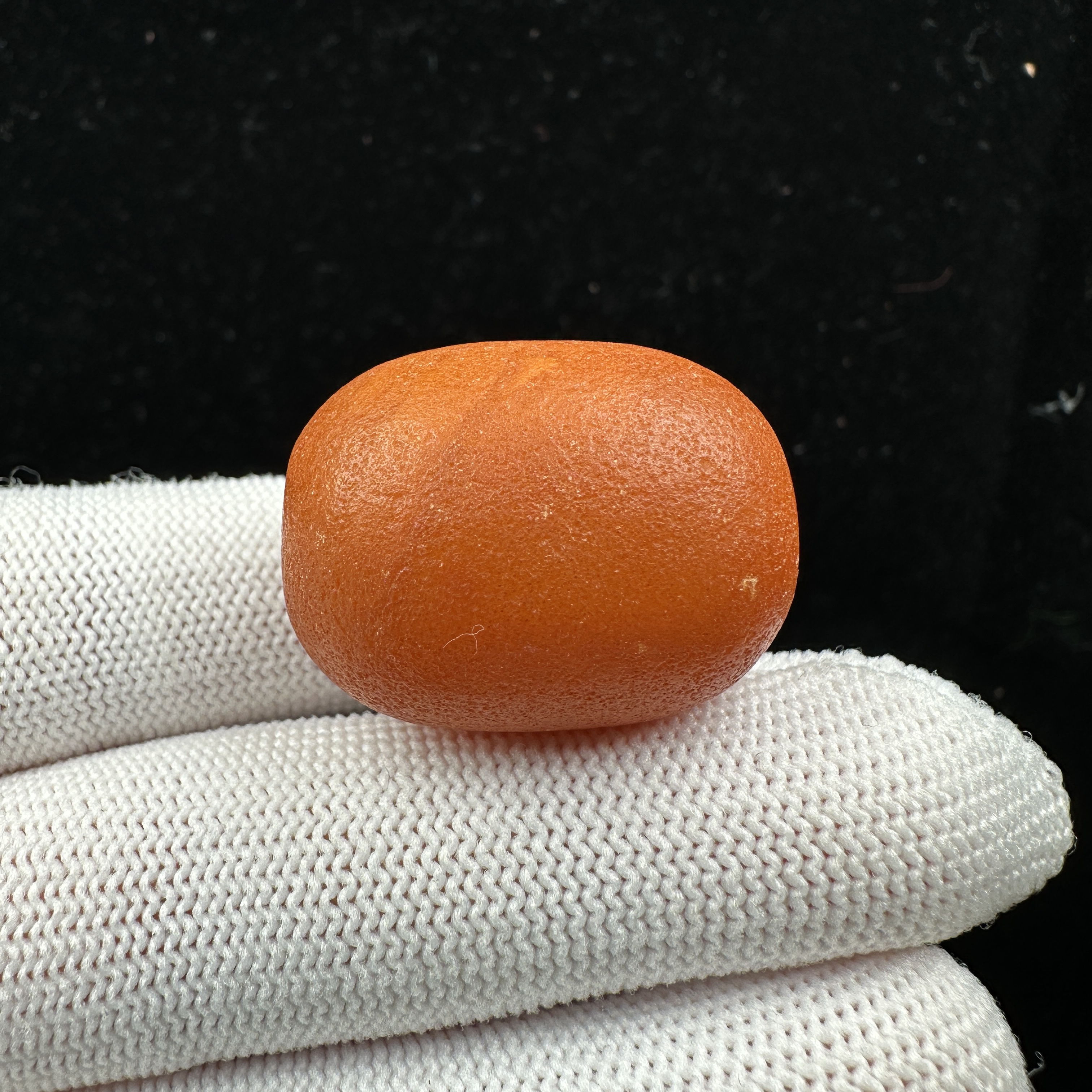 A2396天然原矿蜜蜡老蜡桶珠22x28mm8.2克抖音基地质检发货