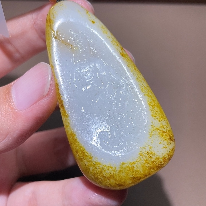 和田玉颈饰未镶嵌Y