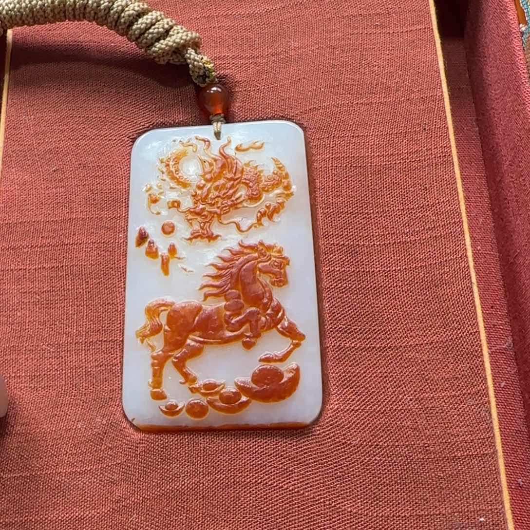 和田玉挂件未镶嵌