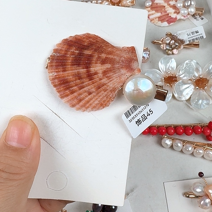 未镶嵌淡水珍珠发饰