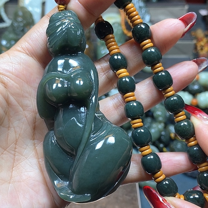 和田玉挂件未镶嵌