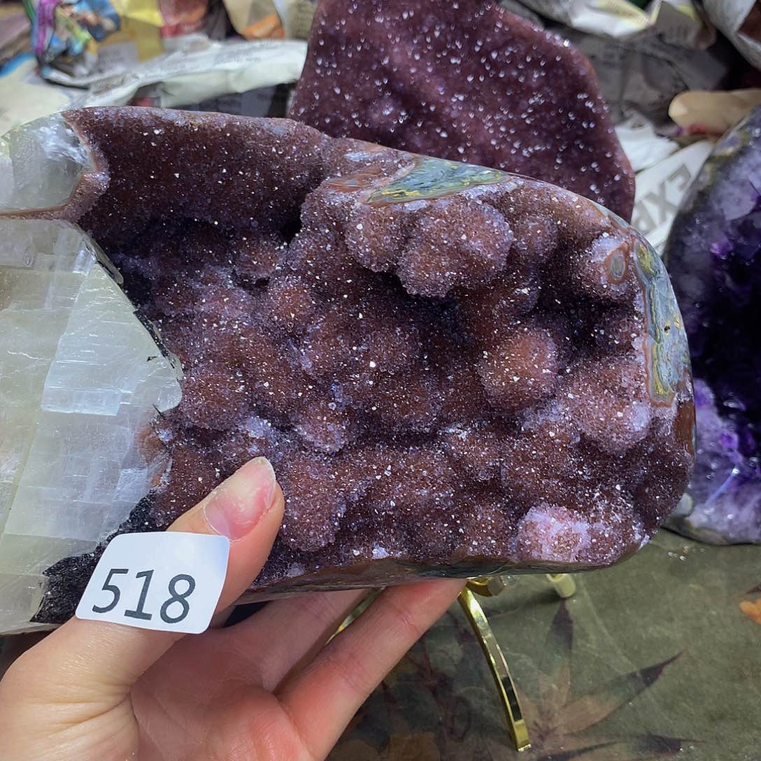 紫晶大型摆件（非配饰）未镶嵌双****y