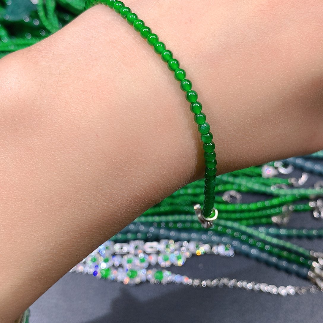 翡翠戒指未镶嵌天然翡翠