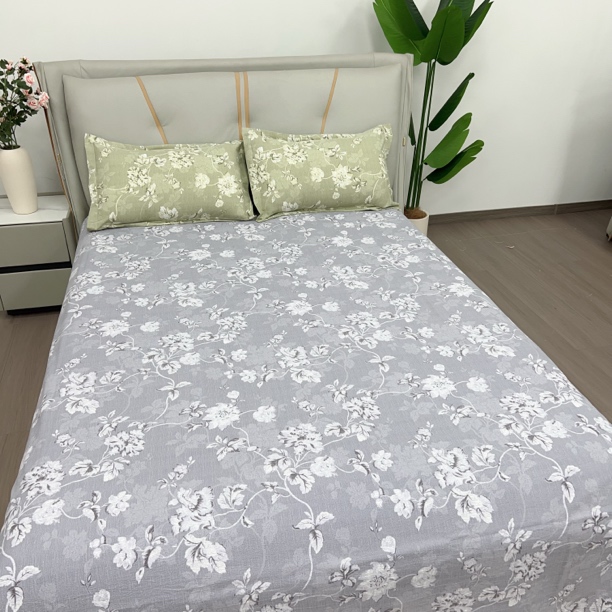 双人床单【向阳花开】尺寸2.4X2.3米舒适柔软透气
