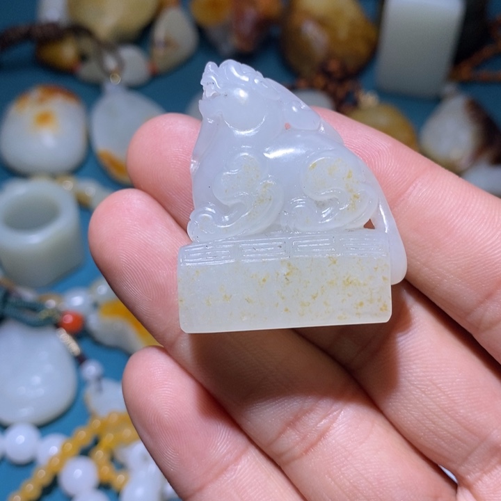 和田玉挂件未镶嵌