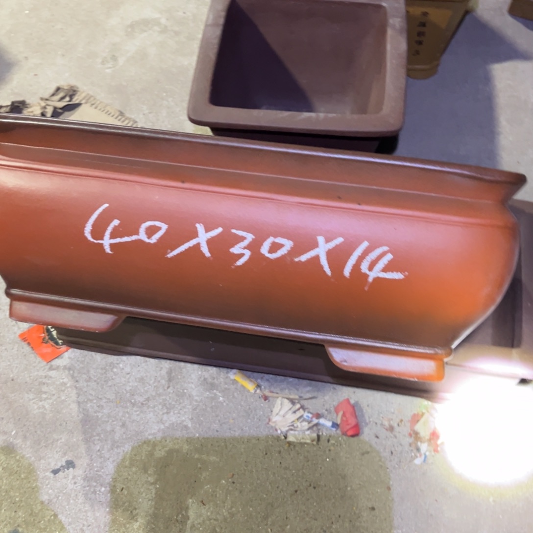 紫砂花盆盆景艺术