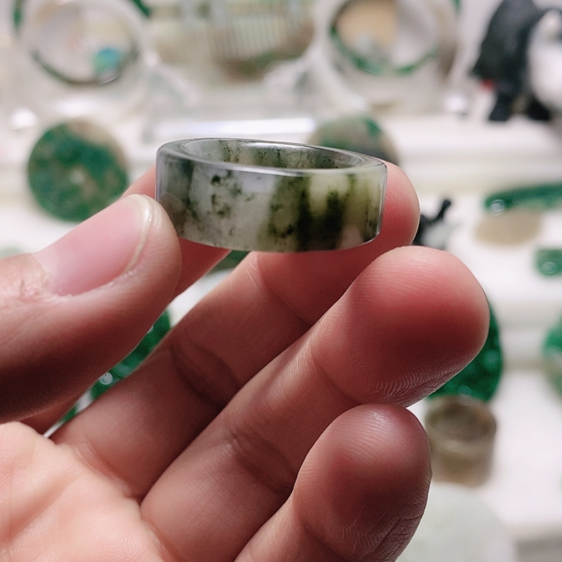 【闪购商品】未镶嵌独山玉戒指境**生