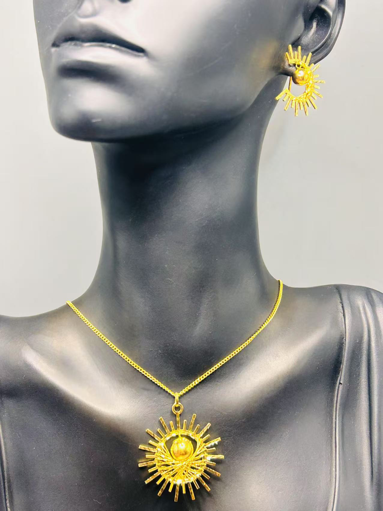 A播 16.97g足金999 套链d