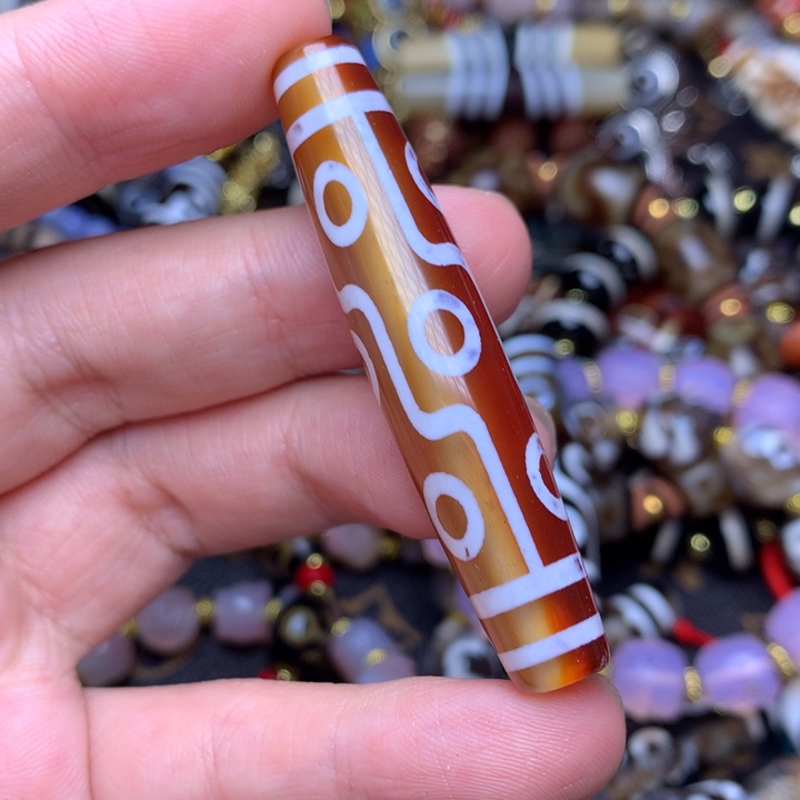 玛瑙/玉髓未镶嵌原创设计款发一条