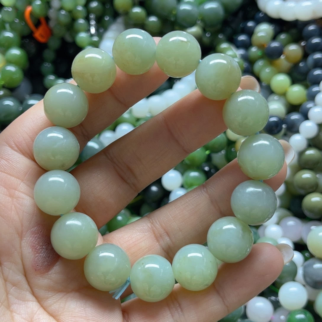 和田玉手链未镶嵌