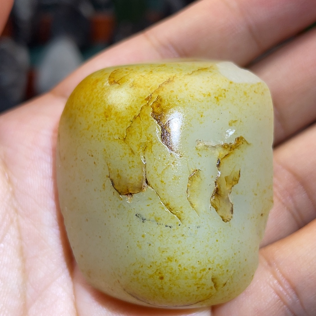 和田玉未镶嵌吊坠(不含链)