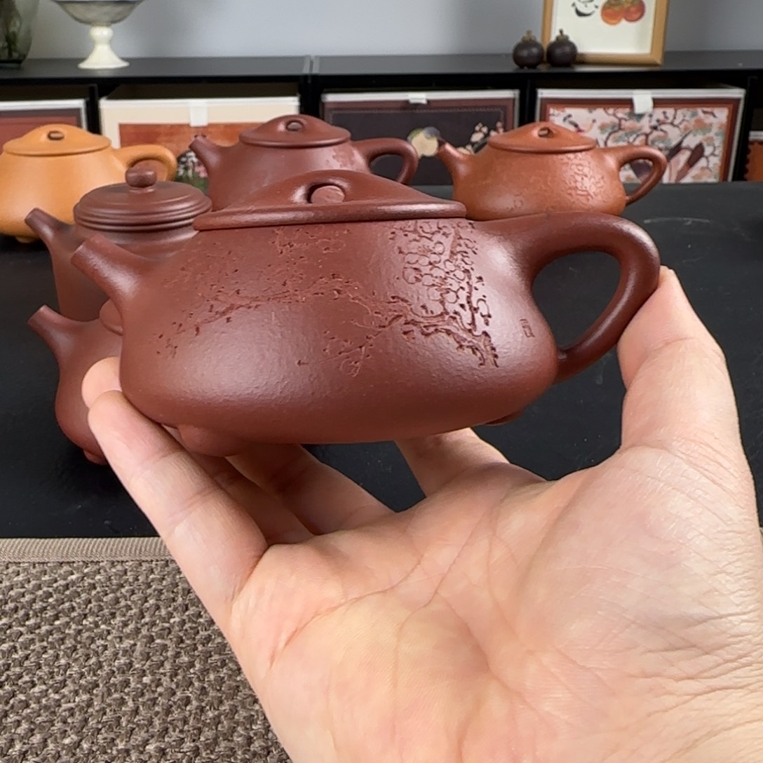 茶壶紫砂微瑕景舟